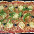 Pizza au chèvre