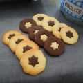 Biscuits bicolore