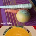 Soupe navet boule d'or, carotte et panais