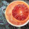 Soda italien à l'orange sanguine et à la rose