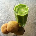 Jus vert fruité d'épinard, kiwi & pomme verte