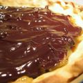 Tarte aux poires caramélisées et chocolat