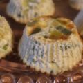 Petit flan de poireaux au parmesan