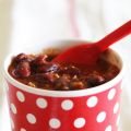 Menu 80 : (not so hot but red) chili !