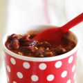 Menu 80 : (not so hot but red) chili !