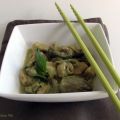 Poulet au curry vert et aubergines thaïes,[...]