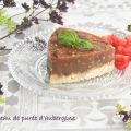 Gâteau de purée d'aubergine et tomate