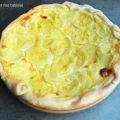 Tarte fine courgettes chèvre frais