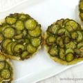 Tatins de courgettes au thym et au miel, pâte[...]