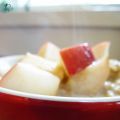 Gruau aux pommes et canelle