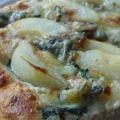 Pizza poires-bleu de gex, Recette Ptitchef