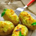 Pommes de terre farcies au saumon fumé
