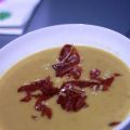 Velouté de courge butternut et châtaignes aux[...]