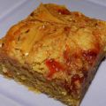 BLONDIES CONFITURE & BEURRE DE CACAHUETES