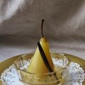 Poires pochées à la vanille