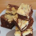 Brownie marbré cheesecake