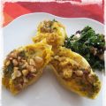 Coquilles farcies végétaliennes avec sauce à la[...]