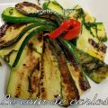 Courgettes grillées