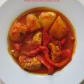 Morue aux poivrons et à la tomate...