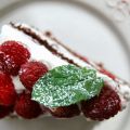 Sponge cake mascarpone, fraises et framboises