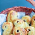 Brioches de la Sainte Lucie (safran - raisins)[...]