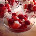 Les coupes meringuées aux letchis et aux[...]