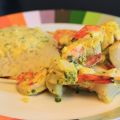 Brochettes de Saint-Jacques et crevettes au[...]