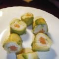 Makis de saumon à l'avocat