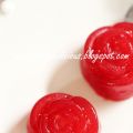 Berry Vodka jelly: Lovely simple sweet.