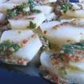 Carpaccio tiede de topinambours vinaigrette au[...]