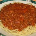 Sauce à spaghetti aux trois viandes