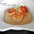 Velouté de topinambour vanillé & saint jacques[...]