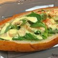 Shrimp roll (hot dog aux crevettes)