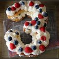 Number cake facile