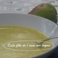 POTAGE AUX POIREAUX ET AUX POIRES