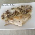 Lapin à la crème et aux pleurotes