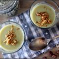 Velouté de pois cassés au lait de noisettes