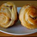 Brioches feuilletées aux raisins, Recette[...]