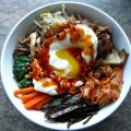 Bibimbap au tofu bulgogi / Tofu bulgogi bibimbap