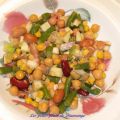 Salade de pois chiches et de légumineuses