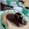 Gâteau au fromage marbré chocolat