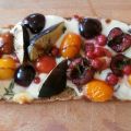 Bruschetta tomates cerises, mozzarella,[...]