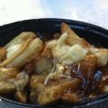 Poutine au canard et cognac