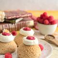 Les choux  à la framboise et à l'anis