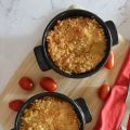 Crumble de tomates cerises, mozzarella et[...]