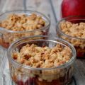 Crumble de nectarines aux noisettes