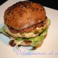 Burger de poulet et canneberges