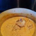 Poulet au vin jaune et aux girolles