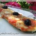 Courgettes farcies façon pizza