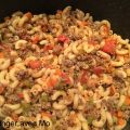 Macaroni crémeux à la viande